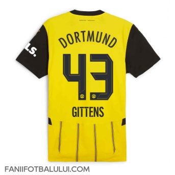 Borussia Dortmund Jamie Bynoe-Gittens #43 Tricou Fotbal Replică 2024-25 Barbati Acasa